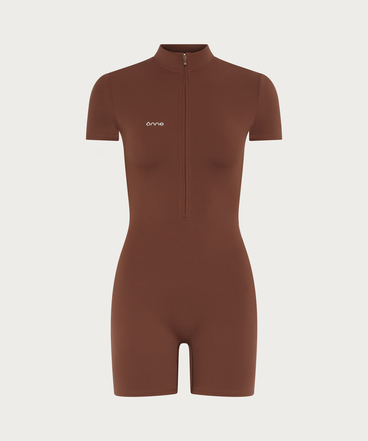Elle Jumpsuit in Burnt Coffee Brown, ÔNNE activewear