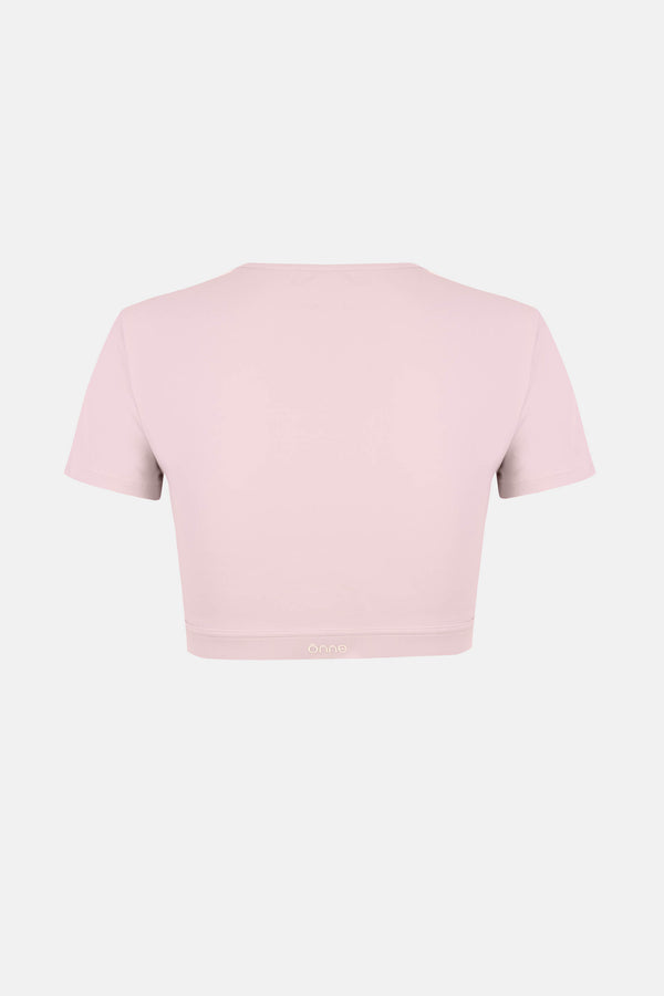 Muse Top in Peach Pink, ÔNNE activewear