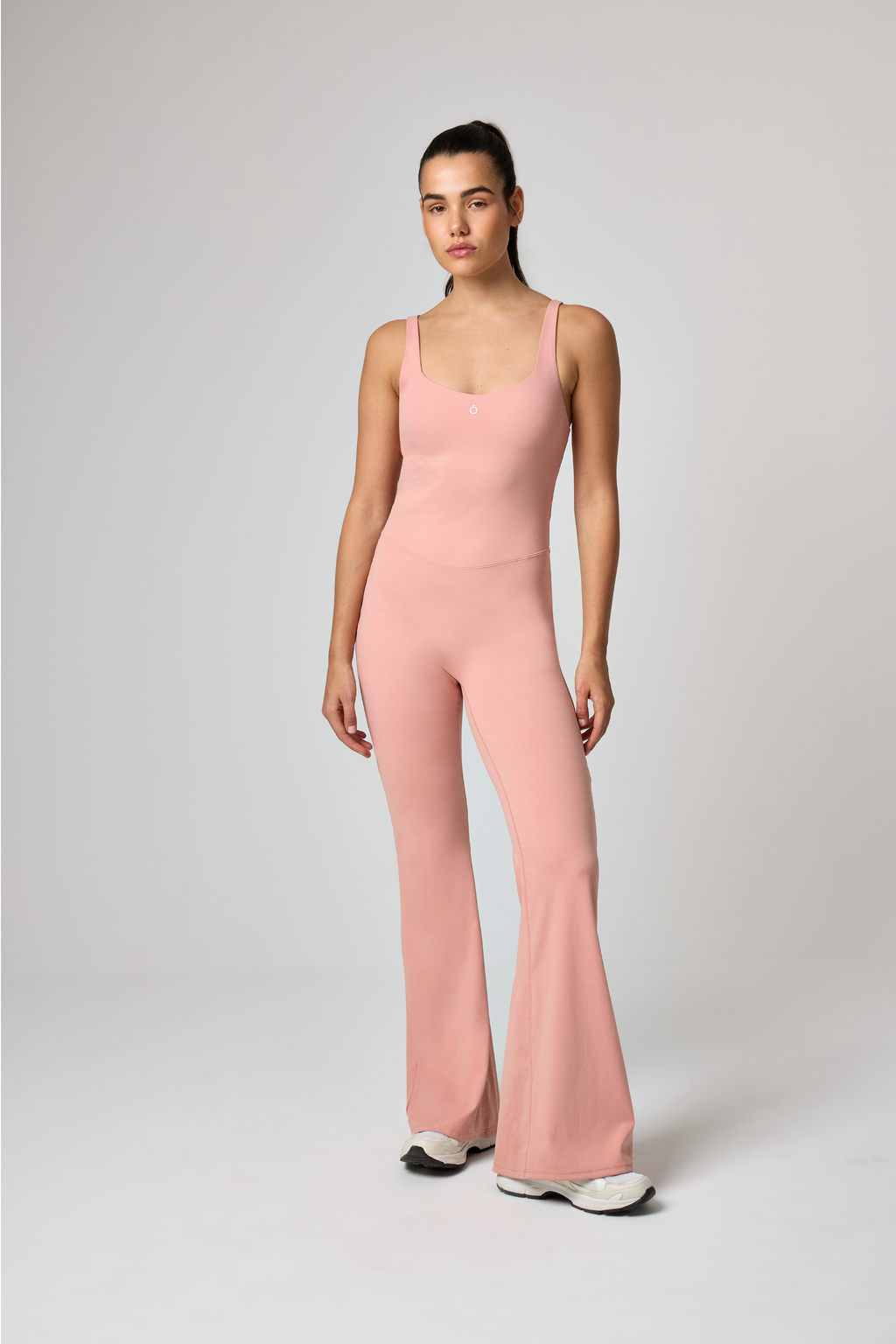 Nali Jumpsuit in Grapefruit Pink
