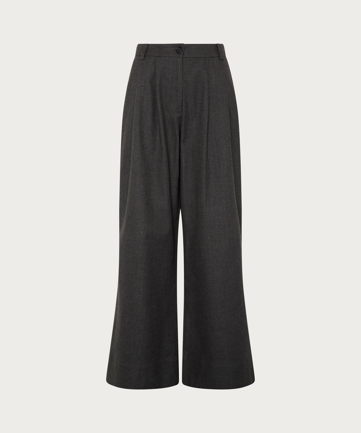 The Straight Leg Tailored Trouser grey