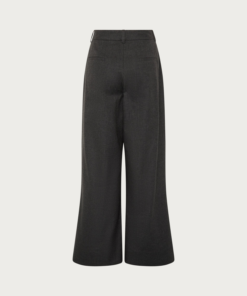 The Straight Leg Tailored Trouser grey