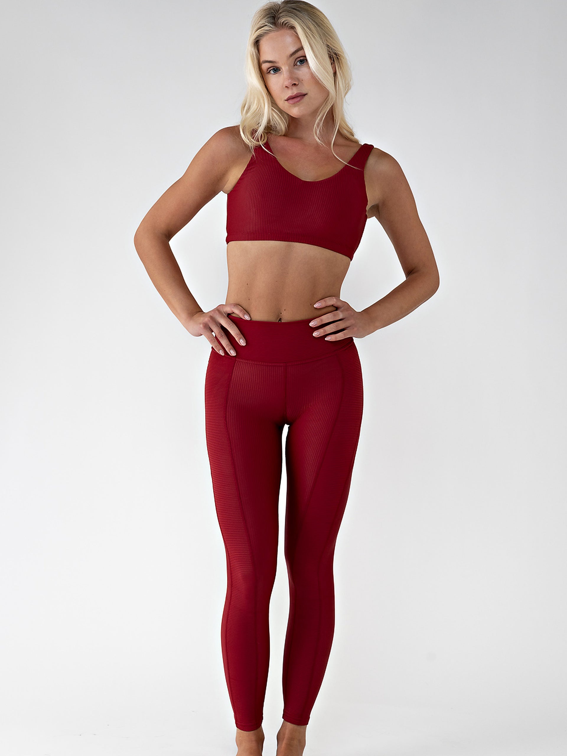 Zoe Leggings in Wine, ÔNNE activewear