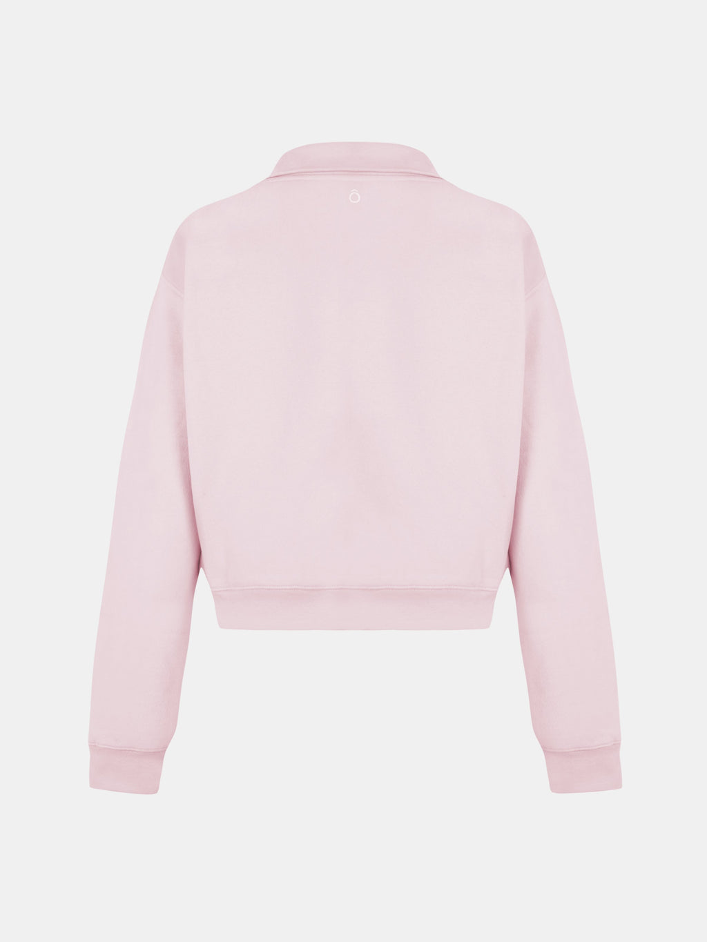 Alma Jacket in Light Pink, silhouette, back, ÔNNE activewear