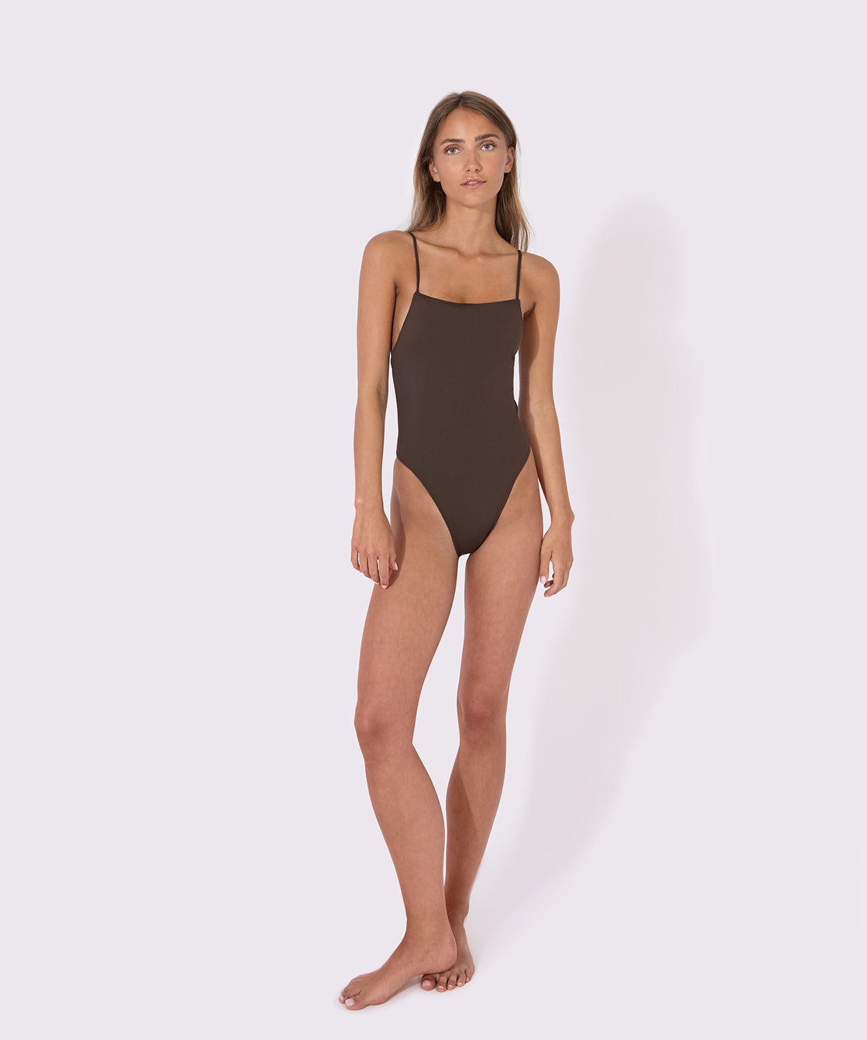 Ayla One Piece in Brown, ÔNNE swimwear