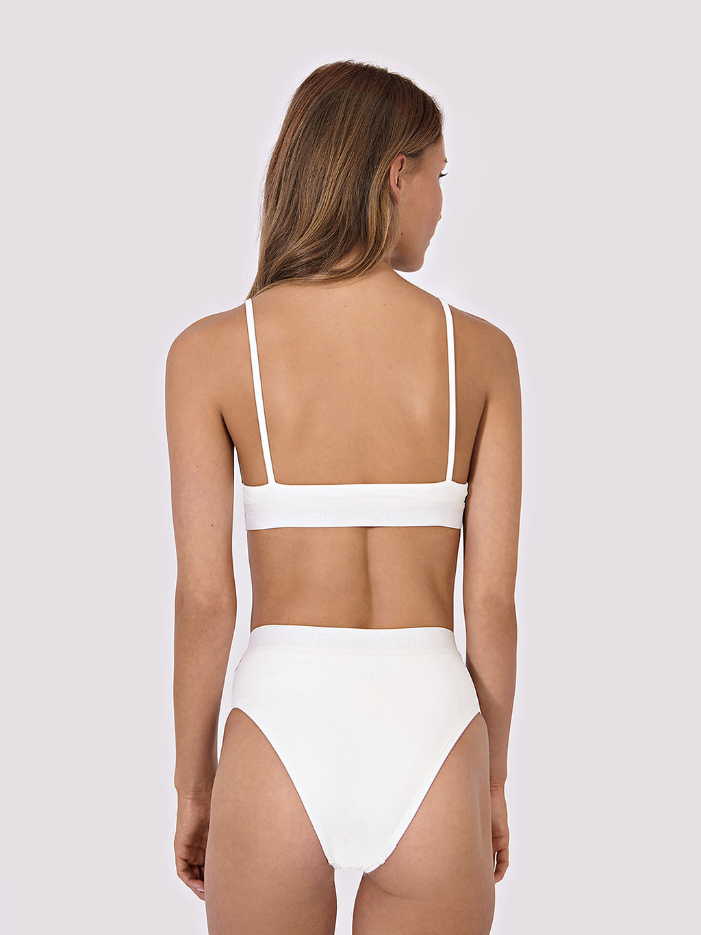 Beonne Top Plain in White, ÔNNE swimwear