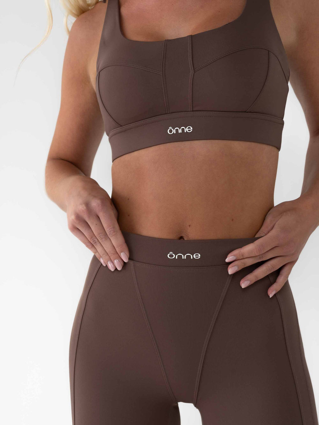 Bruna Top in Dark Brown, ÔNNE activewear