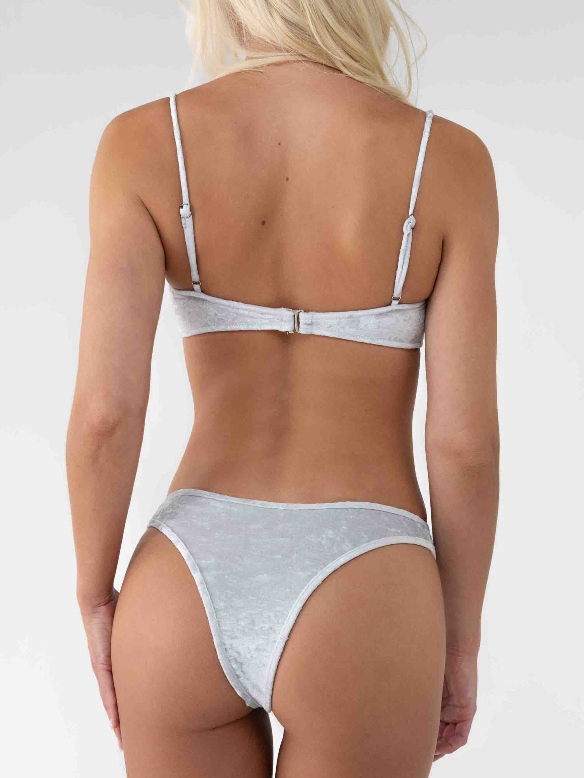 Calilla Top in Silver, ÔNNE swimwear