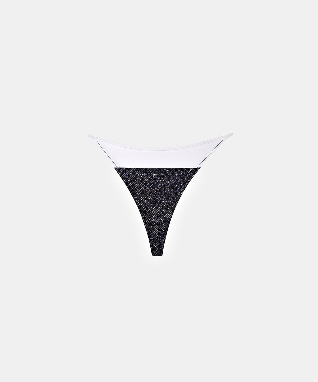 Coral Bottom in Blue White, ÔNNE swimwear