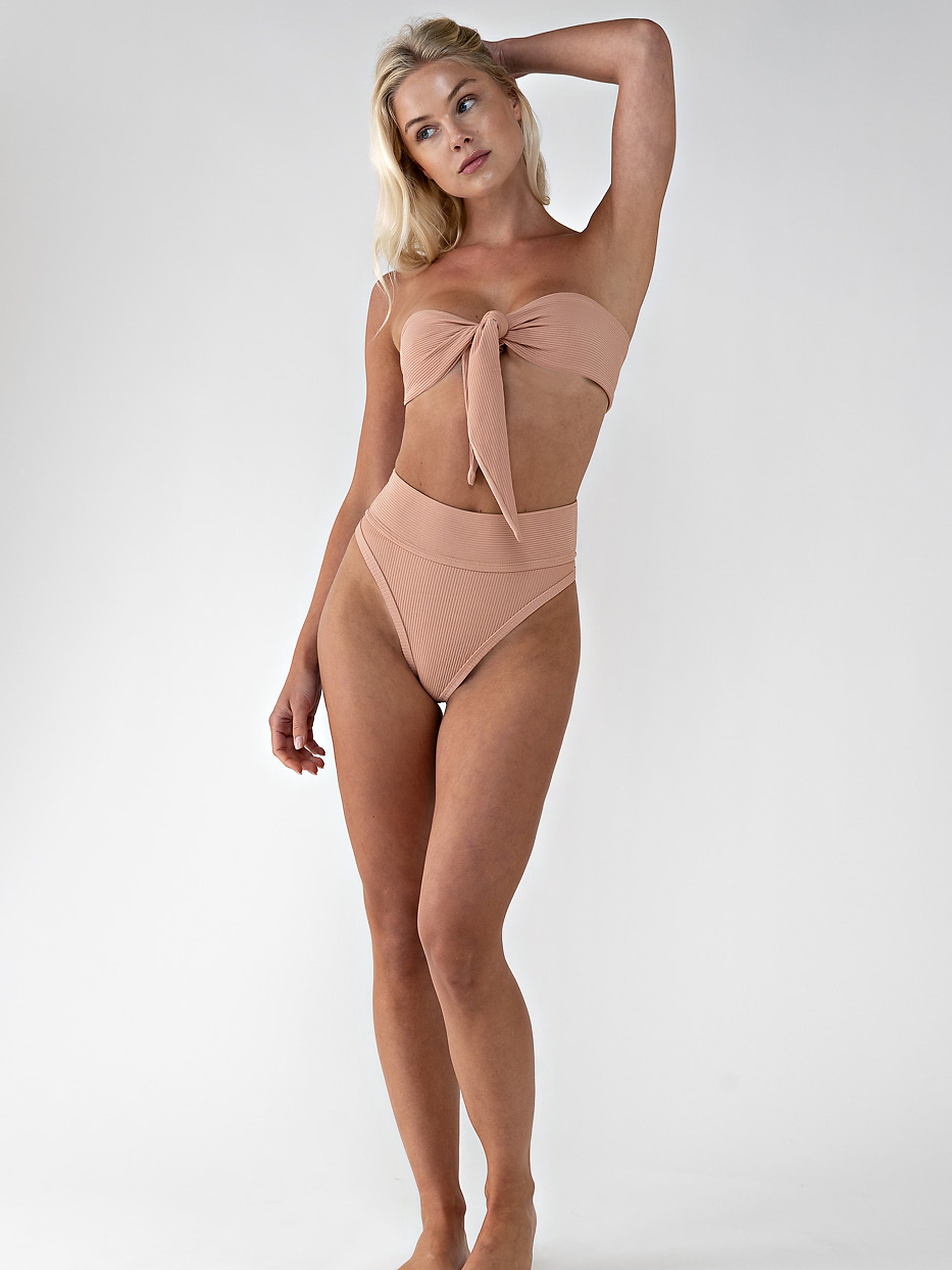 Kaia Top in Nude, ÔNNE swimwear