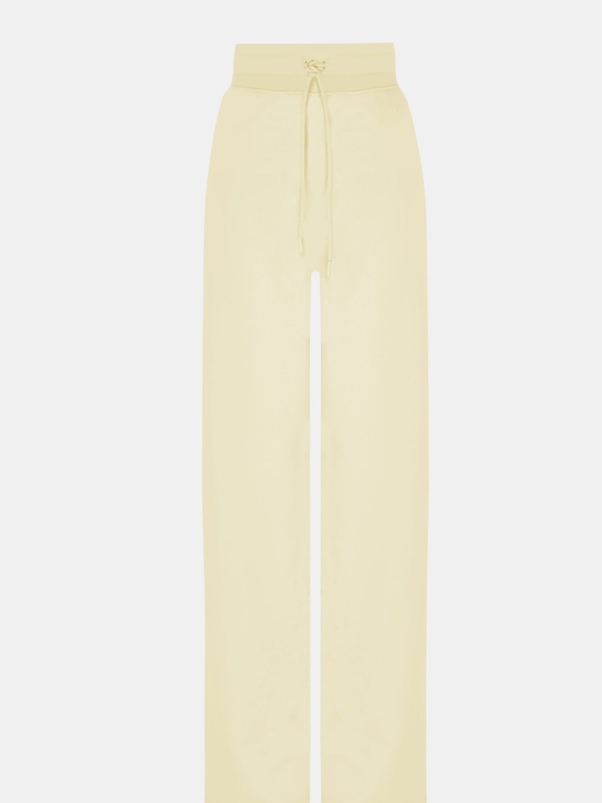 Mara Joggers in Creamy Yellow, silhouette, front, ÔNNE activewear
