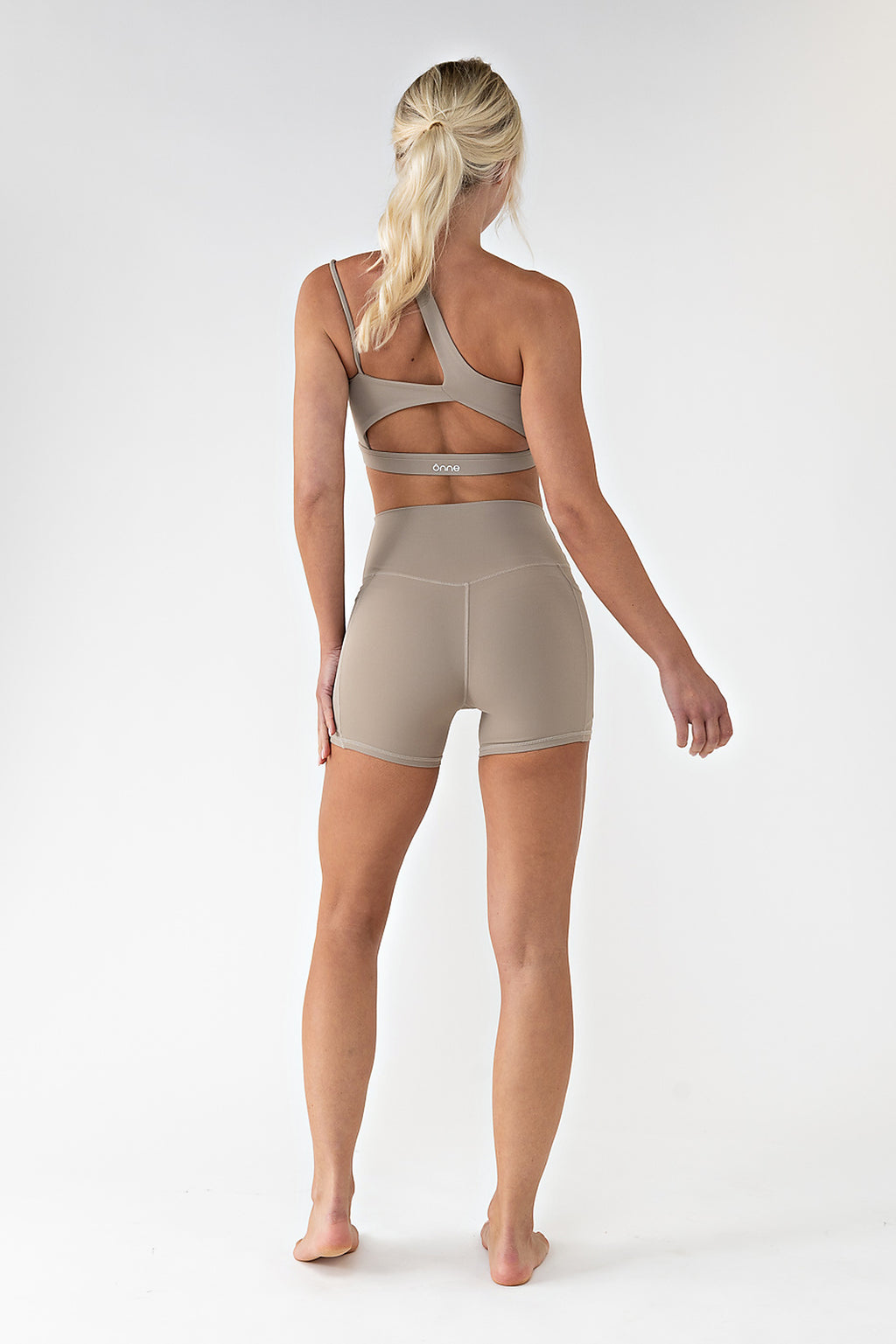 Maia Short in Sand Brown, ÔNNE activewear