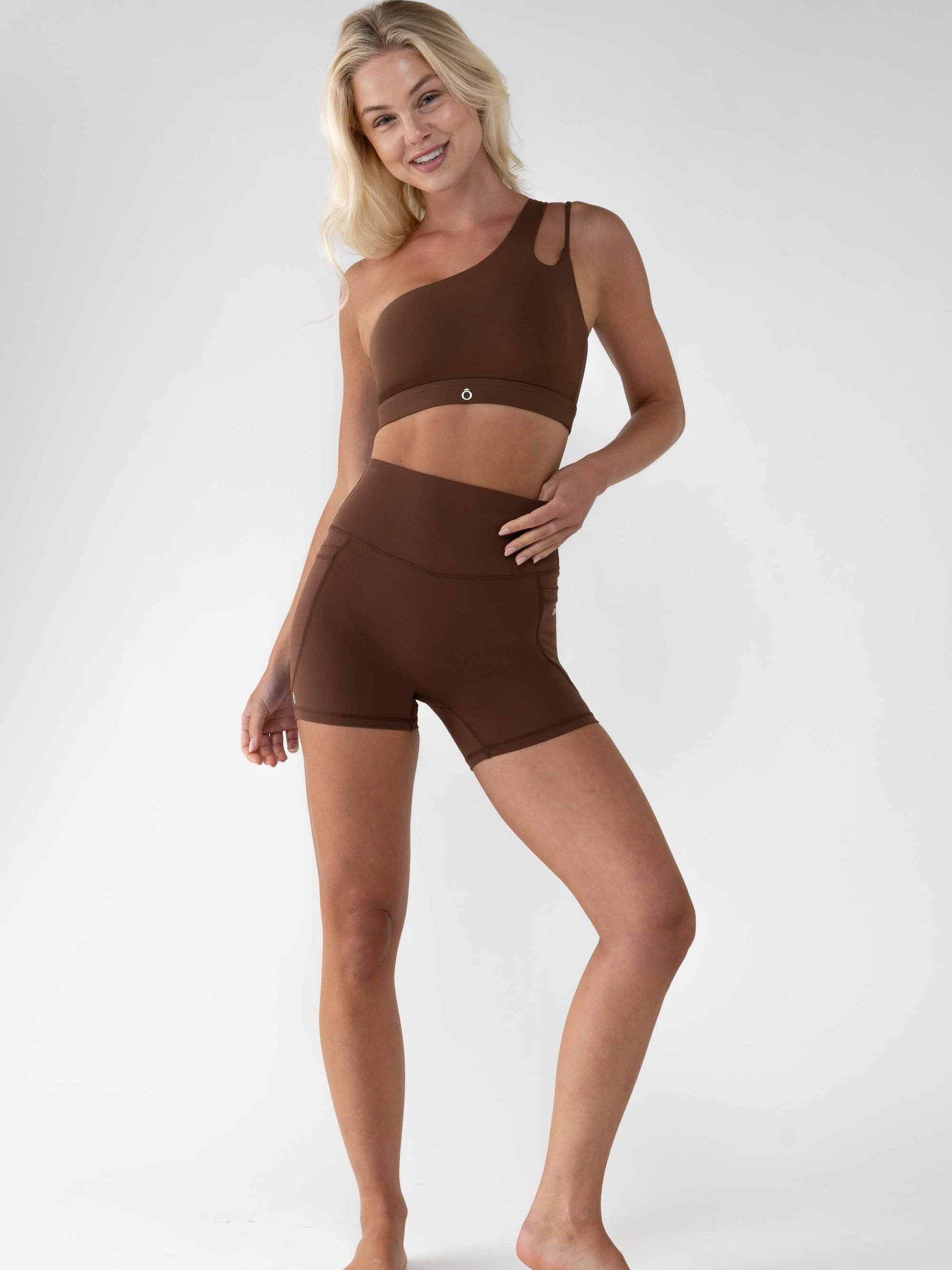 Nora Top in Birch Brown, ÔNNE activewear