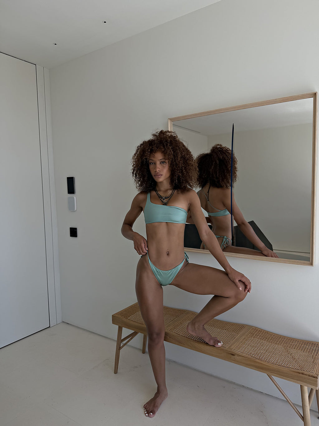 Poppy Top in Green, ÔNNE swimwear