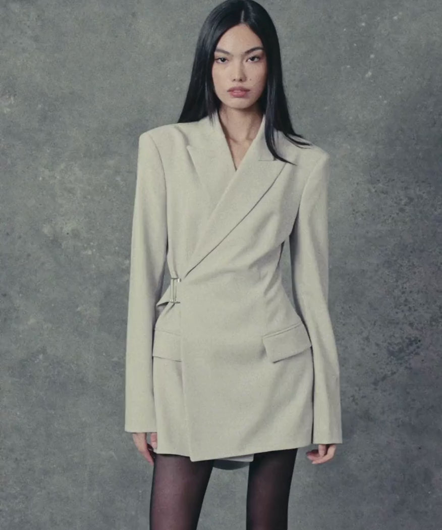 The Fitted Blazer Dress
