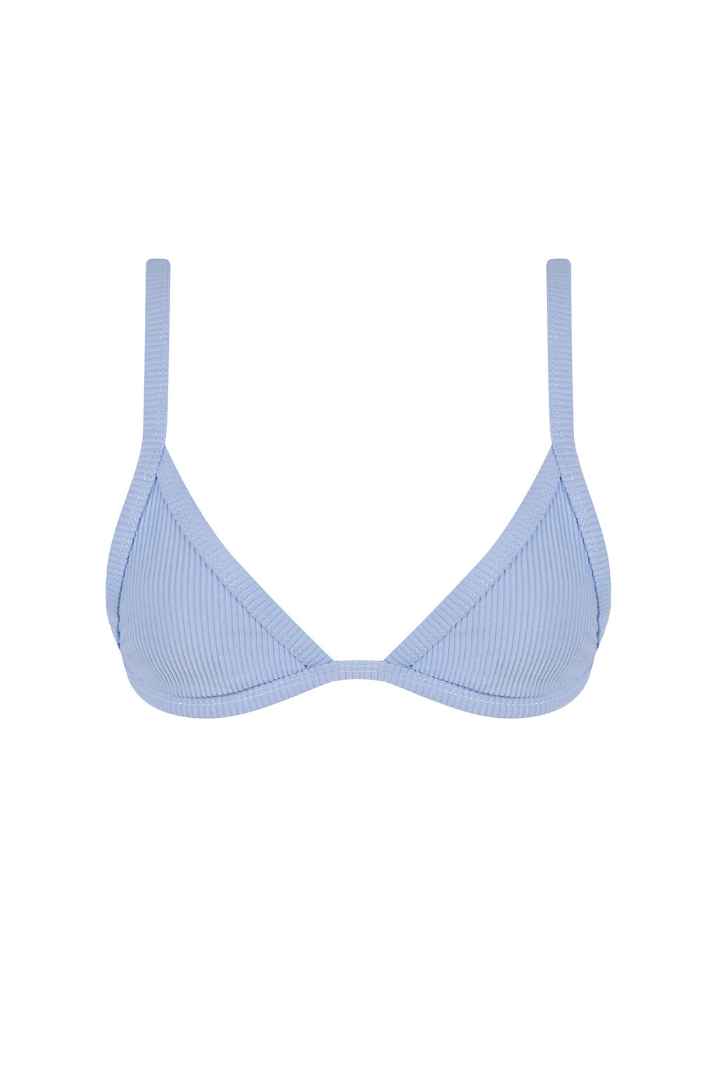 Palmyra Top Rib in Grey Blue, ÔNNE swimwear